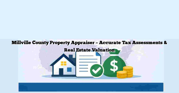 Millville County Property Appraiser – Accurate Tax Assessments & Real Estate Valuation