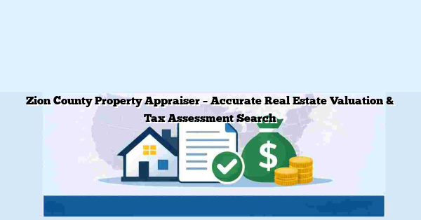 Zion County Property Appraiser – Accurate Real Estate Valuation & Tax Assessment Search